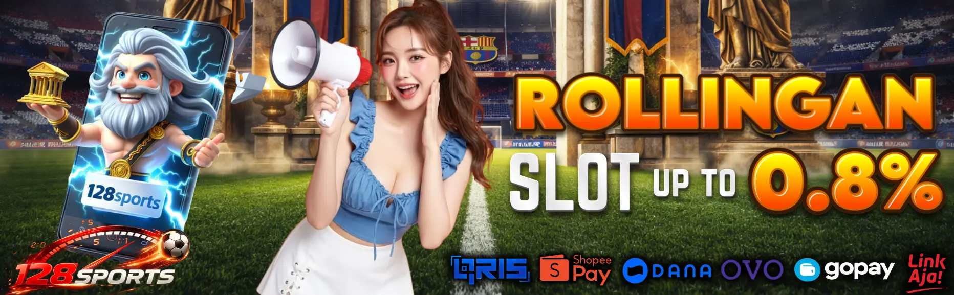 Event Cashback Mingguan 128sports